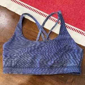 Lululemon Athletica Navy Energy Sports Bra